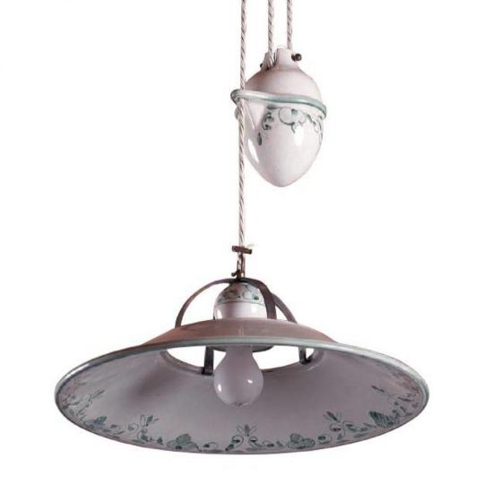 imas toscana toszkan zold festett ellensulyos lampa keramia country rez mediterran etkezo konyha paraszthaz csillar mennyezet vilagitas paraszhathaz vilagitas lampak lameridiana handmade.jpg